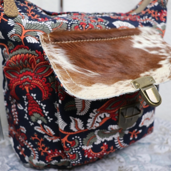 🆕 Myra Bag CHAIZLEY COWHIDE Shoulder Bag Purse - Picture 4 of 8